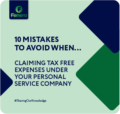 Claiming tax-free expenses: 10 common mistakes