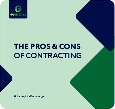 The pros and cons of contracting