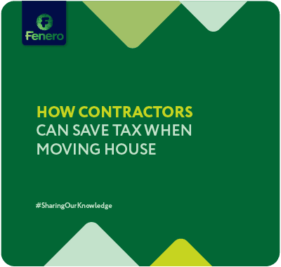 How contractors can save tax when moving house